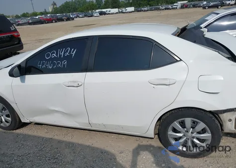2014 Toyota Corolla Le from USA, damaged, VIN 2T1BURHE3EC021424